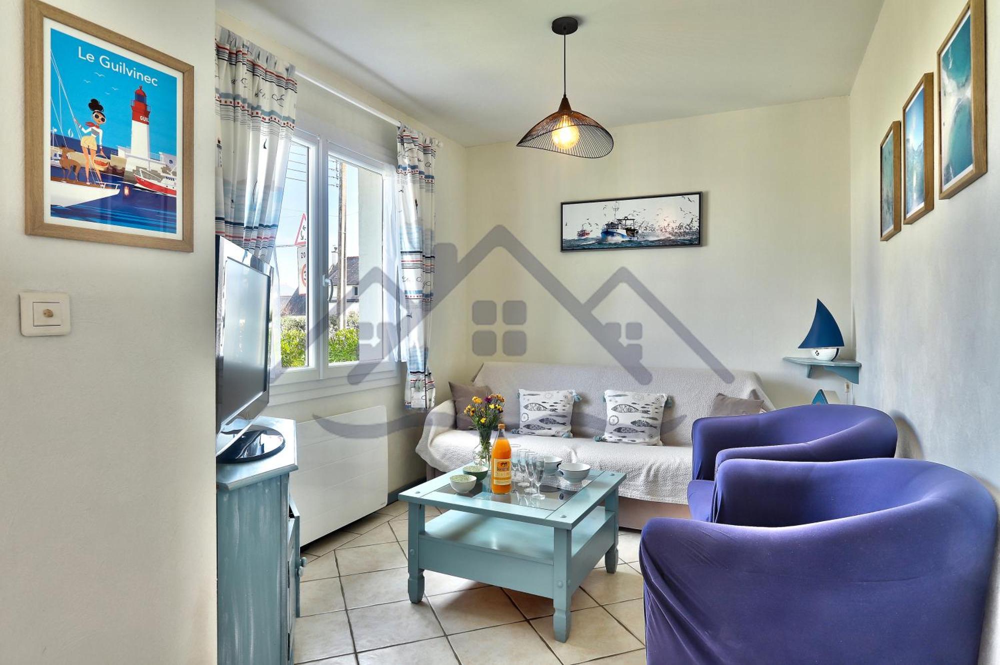 Localise - M3B - Souvenir Du Guil - Maison De Plain-Pied Avec Jardin Clos Au Guilvinec - Tout A Pied, Plages, Port, Centre, Commerces, Marche - Wif Inclus - Linge De Lit Inclus - Animaux Bienvenus Екстериор снимка
