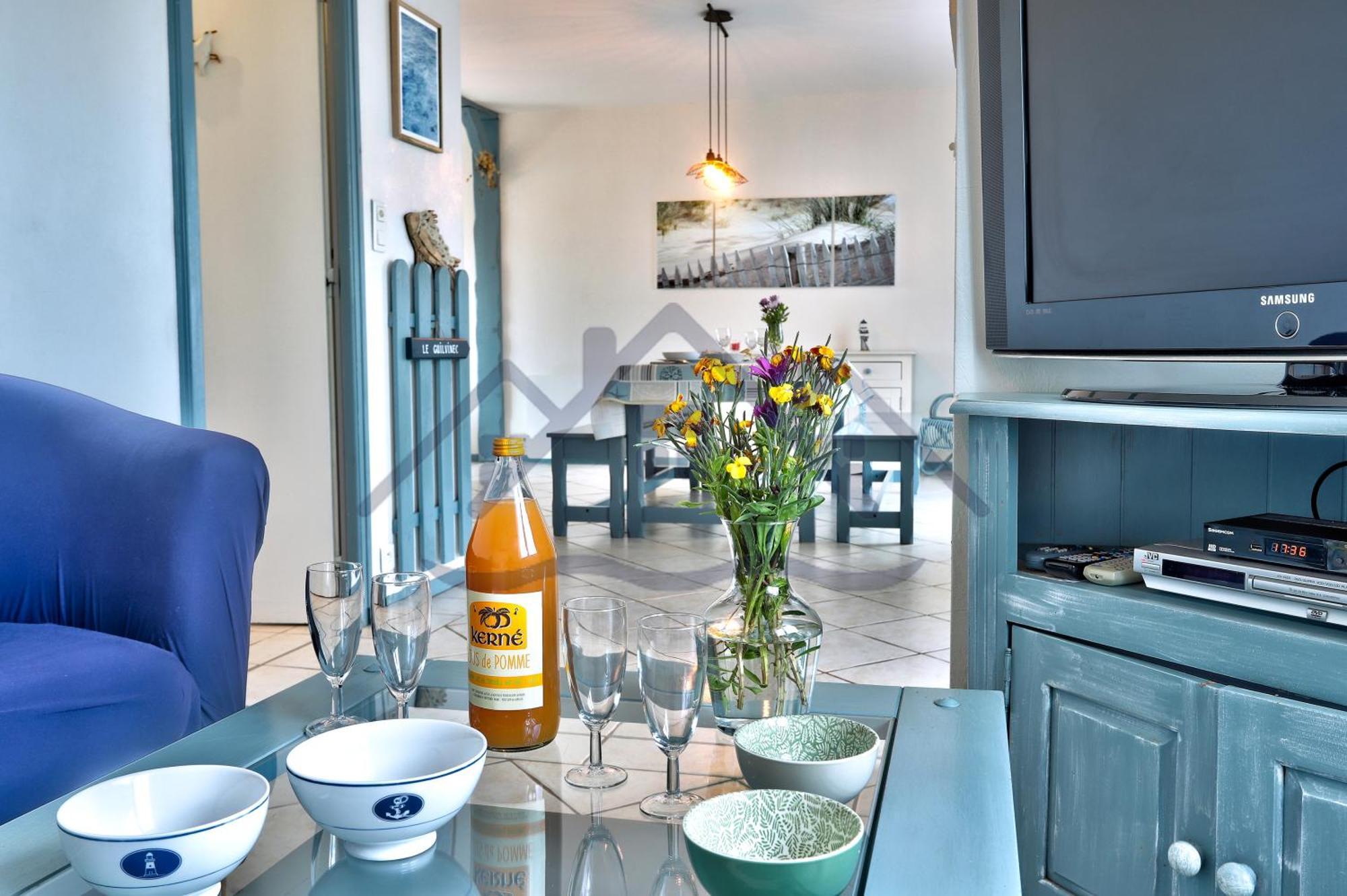 Localise - M3B - Souvenir Du Guil - Maison De Plain-Pied Avec Jardin Clos Au Guilvinec - Tout A Pied, Plages, Port, Centre, Commerces, Marche - Wif Inclus - Linge De Lit Inclus - Animaux Bienvenus Екстериор снимка
