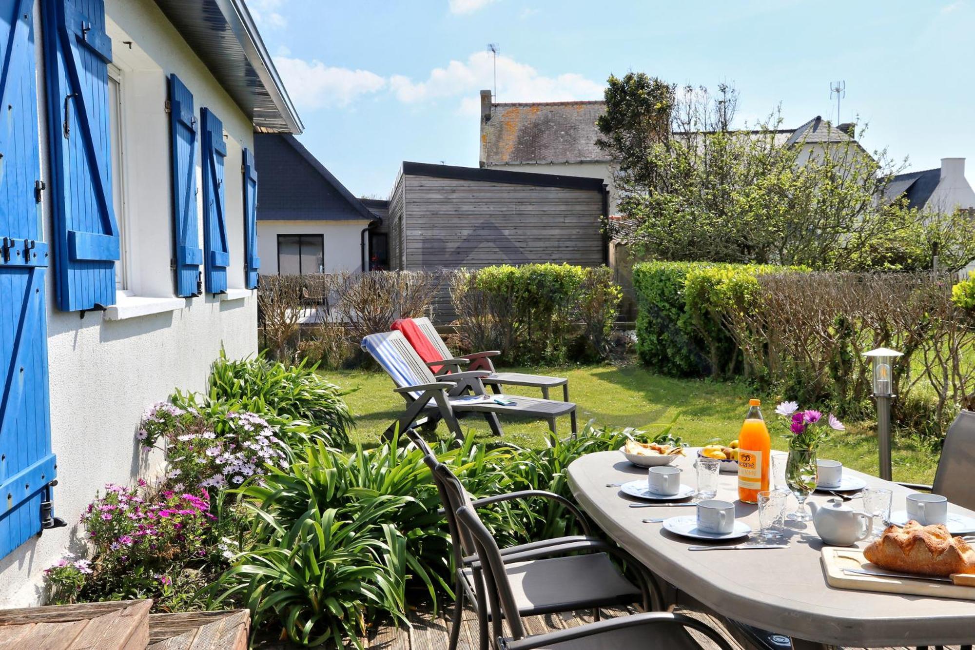 Localise - M3B - Souvenir Du Guil - Maison De Plain-Pied Avec Jardin Clos Au Guilvinec - Tout A Pied, Plages, Port, Centre, Commerces, Marche - Wif Inclus - Linge De Lit Inclus - Animaux Bienvenus Екстериор снимка