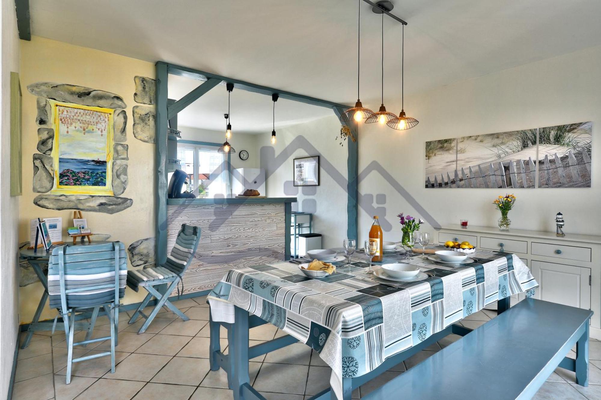 Localise - M3B - Souvenir Du Guil - Maison De Plain-Pied Avec Jardin Clos Au Guilvinec - Tout A Pied, Plages, Port, Centre, Commerces, Marche - Wif Inclus - Linge De Lit Inclus - Animaux Bienvenus Екстериор снимка