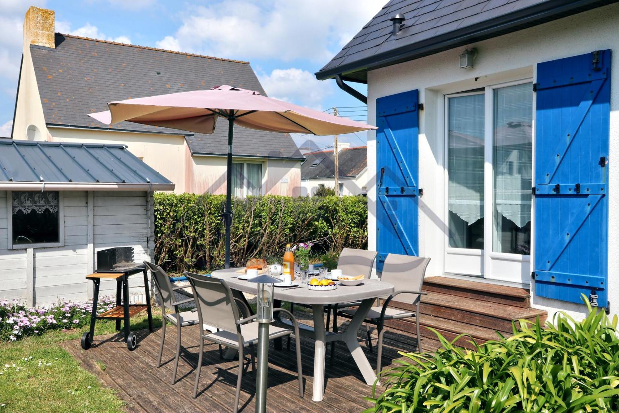 Localise - M3B - Souvenir Du Guil - Maison De Plain-Pied Avec Jardin Clos Au Guilvinec - Tout A Pied, Plages, Port, Centre, Commerces, Marche - Wif Inclus - Linge De Lit Inclus - Animaux Bienvenus Екстериор снимка