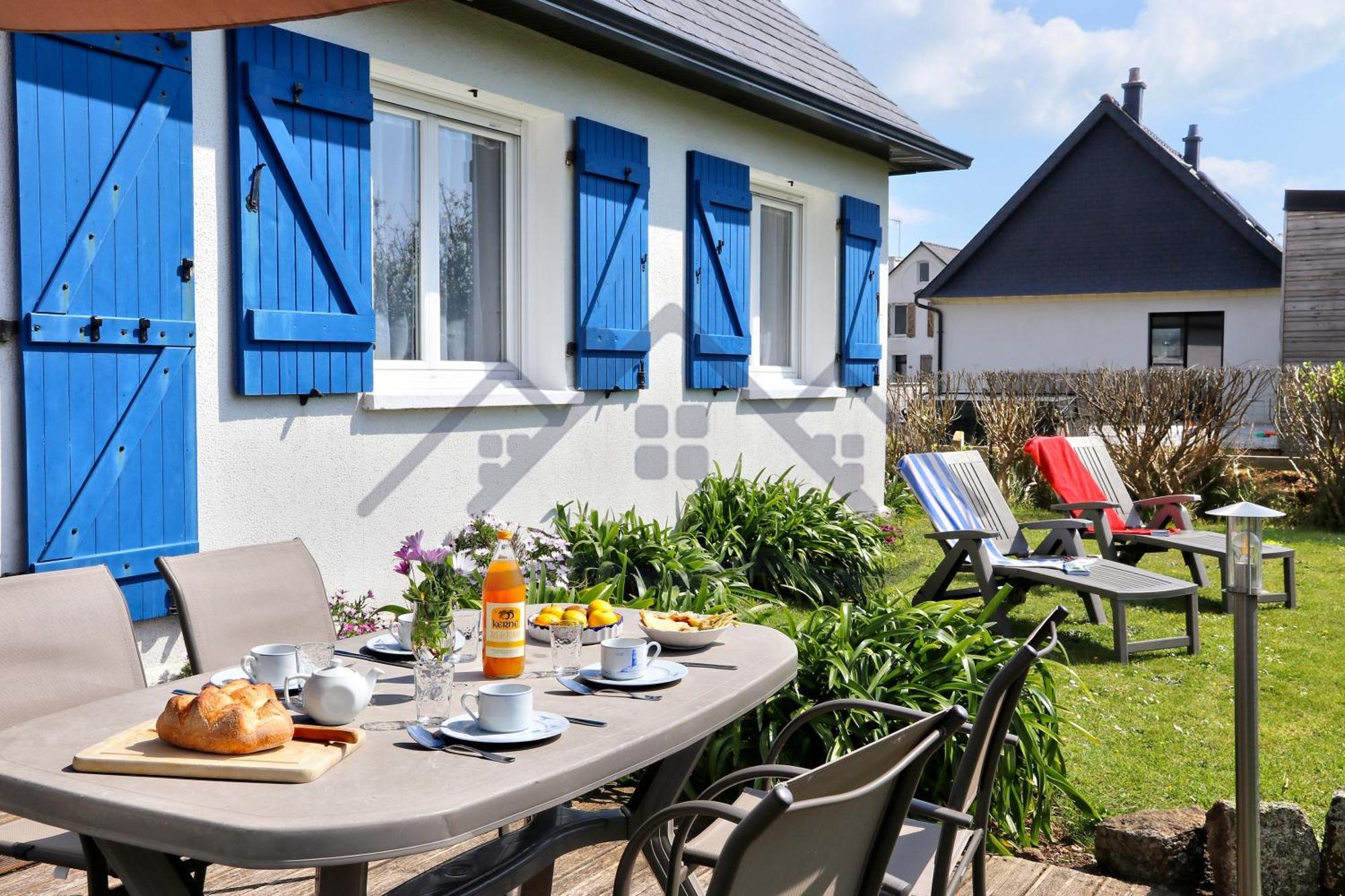 Localise - M3B - Souvenir Du Guil - Maison De Plain-Pied Avec Jardin Clos Au Guilvinec - Tout A Pied, Plages, Port, Centre, Commerces, Marche - Wif Inclus - Linge De Lit Inclus - Animaux Bienvenus Екстериор снимка